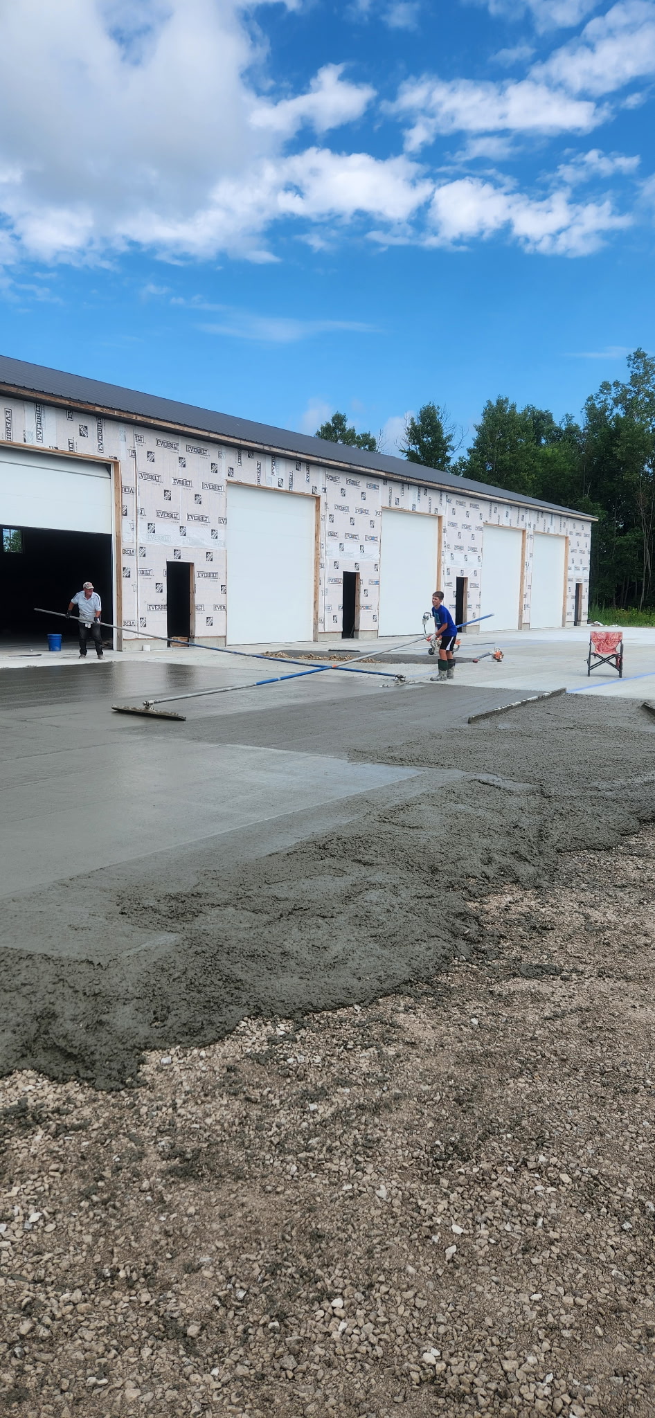 Commercial concrete project